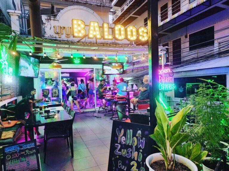 Cannabis Bar PAtong Baloos Burgers Cafe